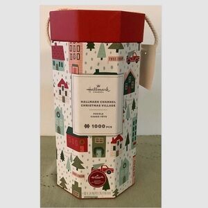 Brand New Hallmark Channel Christmas Village 1000-piece jigsaw puzzle.